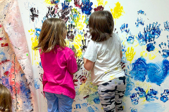 Hand Painting on the Wall