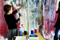 Spray Paint Art on Wall